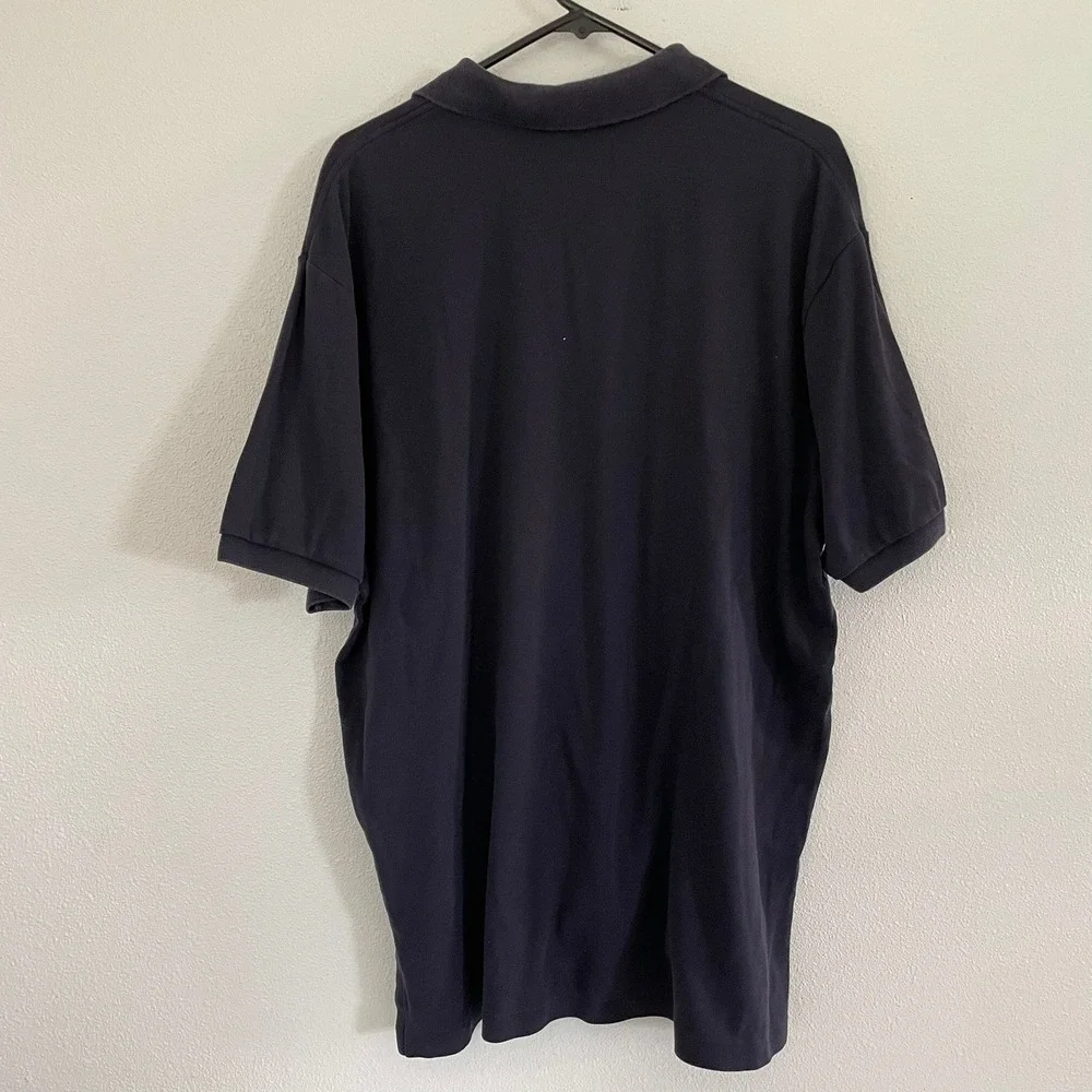 Polo Ralph Lauren Polo Shirt Navy Blue Red Pony Logo Mens XL Preppy Core